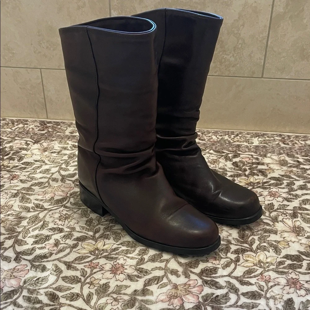 Santana Canada Women's Brown Leather Winter Boots